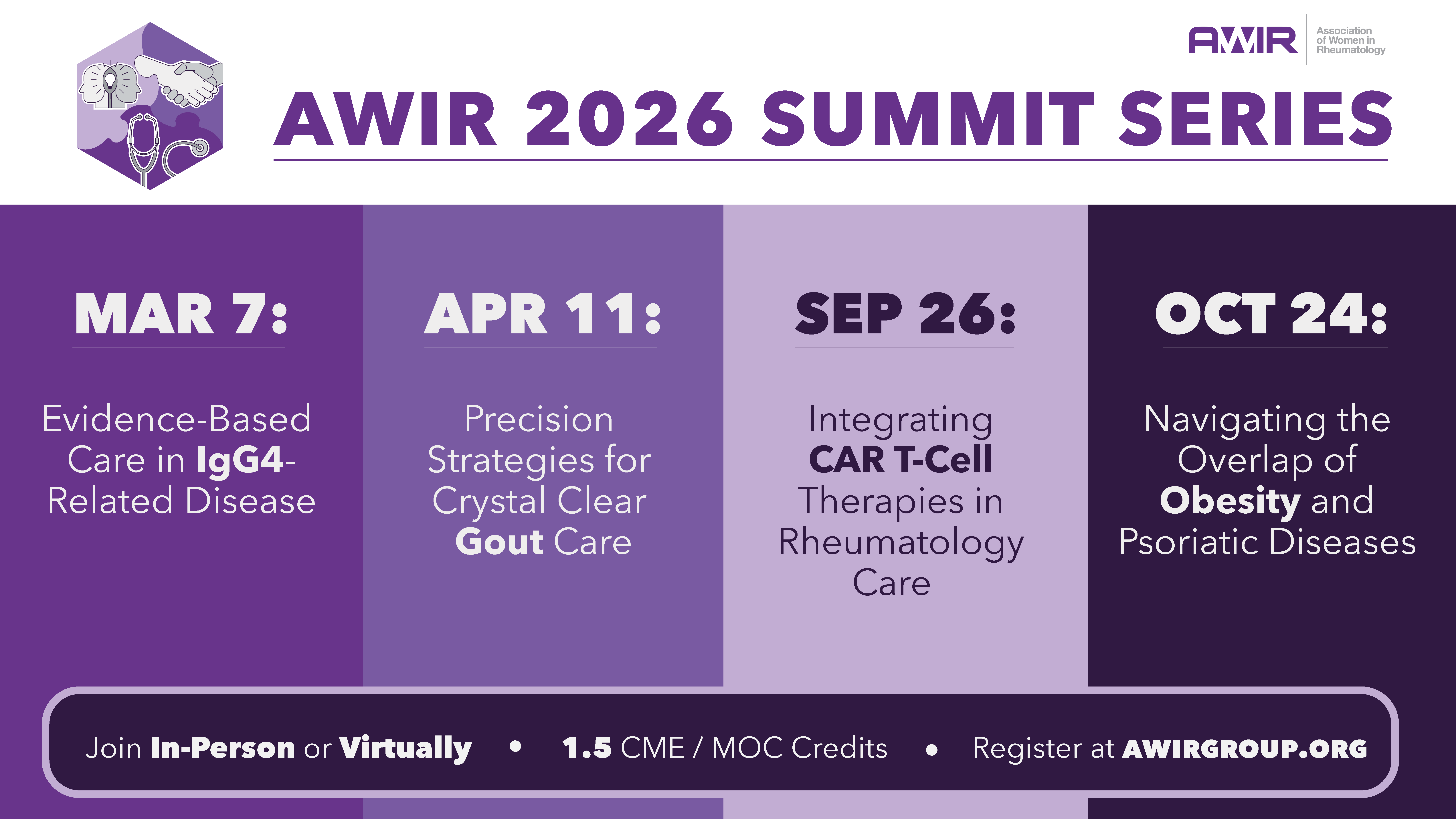 AWIR 24 Summit Calendar